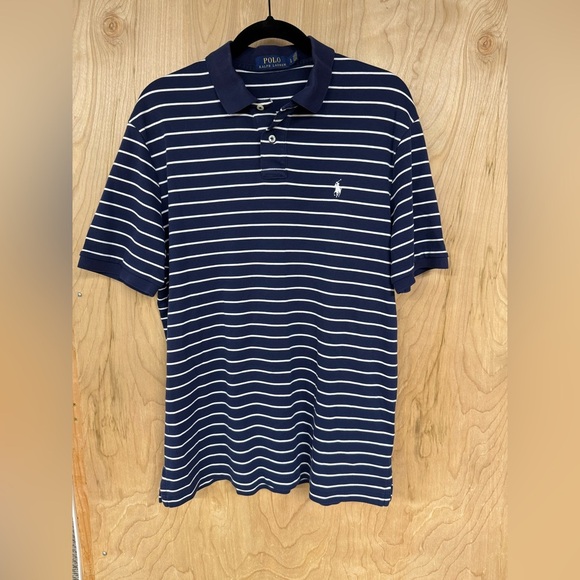 Ralph Lauren Other - Polo Ralph Lauren Standard Soft Touch Border Striped Polo Shirt Size Large